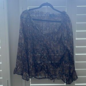 Vici flowered blouse